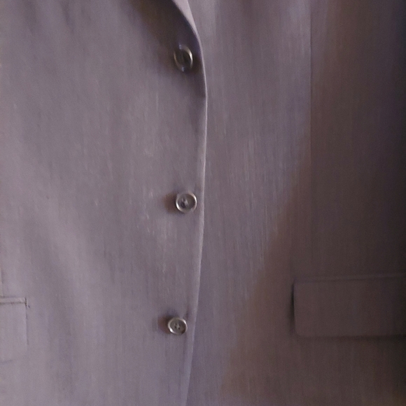Calvin klein gray wool mens blazer. Size 48R - Picture 5 of 7